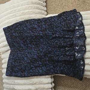 Lane Bryant lace skirt NWT